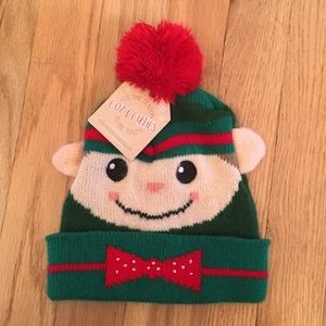 NWT kids Cozy Cuties elf Christmas winter hat 8